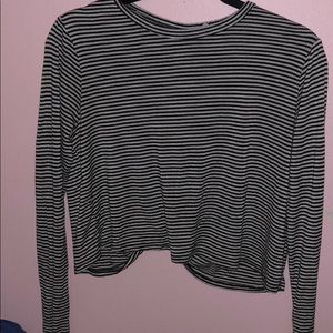 Striped long sleeve shirt